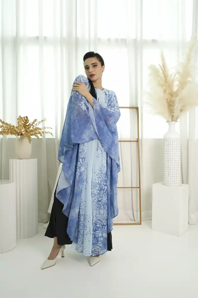 Kayangan Kaftan Collection - Calming blue