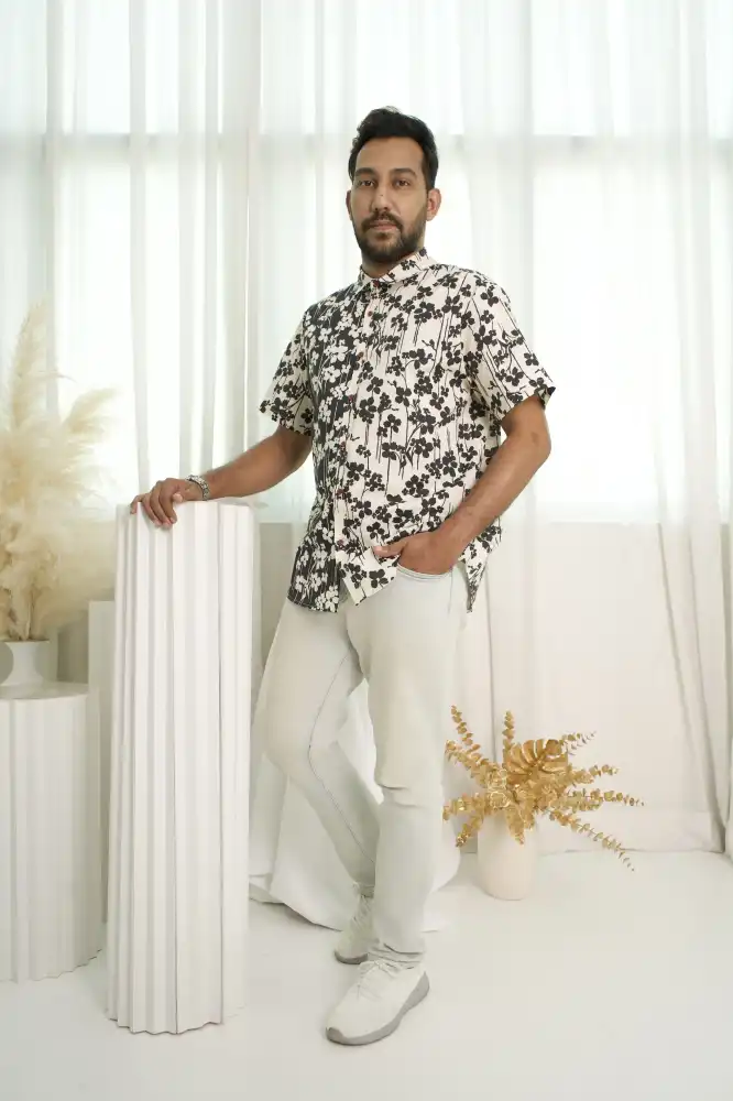 Ayuna Raya Couple Set - Ivory Men