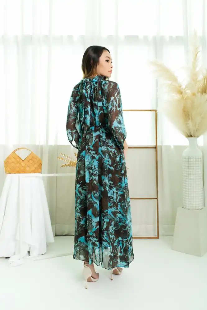 Senja Collection - Kaftan senja Biru